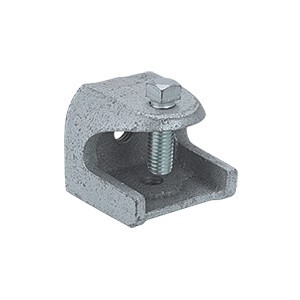 BC900025EG 1/4-20 (5/8 MAX FLANGE) MALLEABLE ROD SUPPORT BEAM CLAMP EG - SOLD PER PIECE